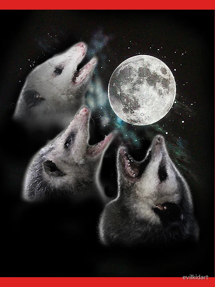 3 Opossum Moon Classic T-Shirt