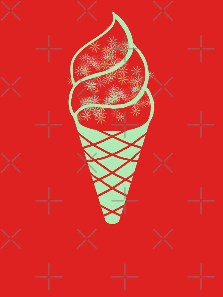 Mint Ice Cream Classic T-Shirt