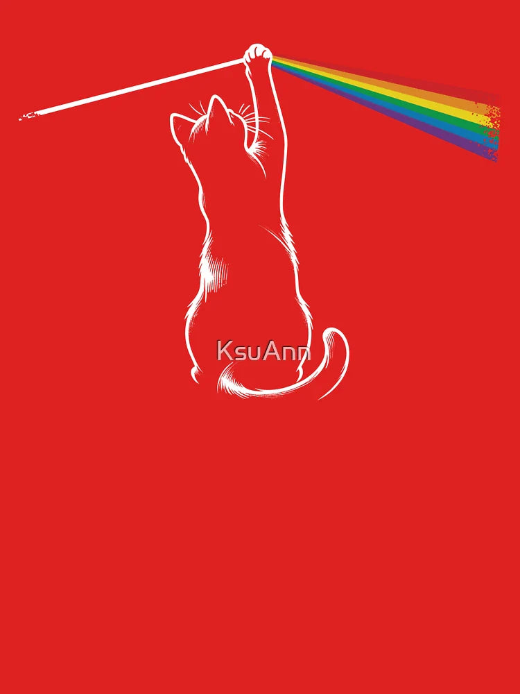 Funny Cat Rock Music Gift  Classic T-Shirt