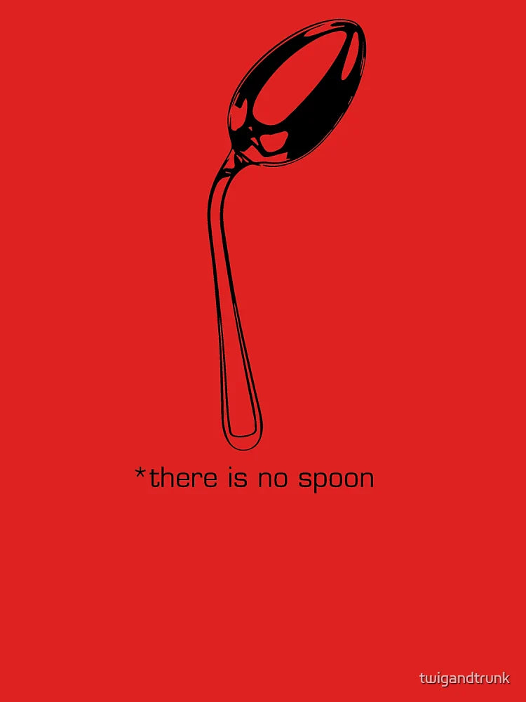 There Is No Spoon The Matrix Spoon Boy Quote Classic T-Shirt