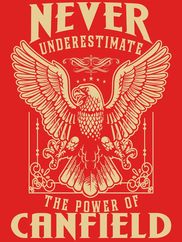 Canfield Name - Never Underestimate The Power Of Canfield Classic T-Shirt