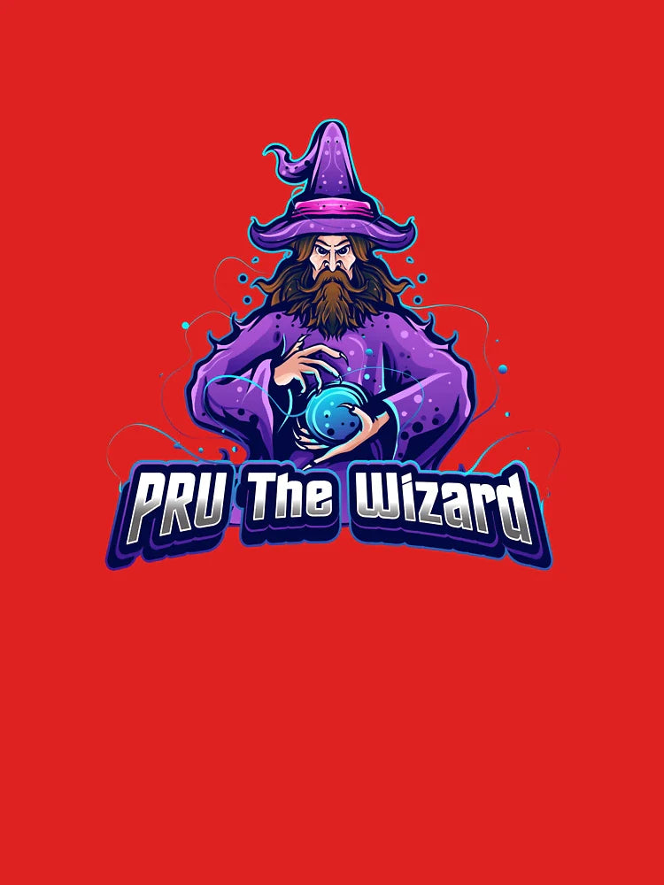 Pru The Wizard Logo Classic T-Shirt