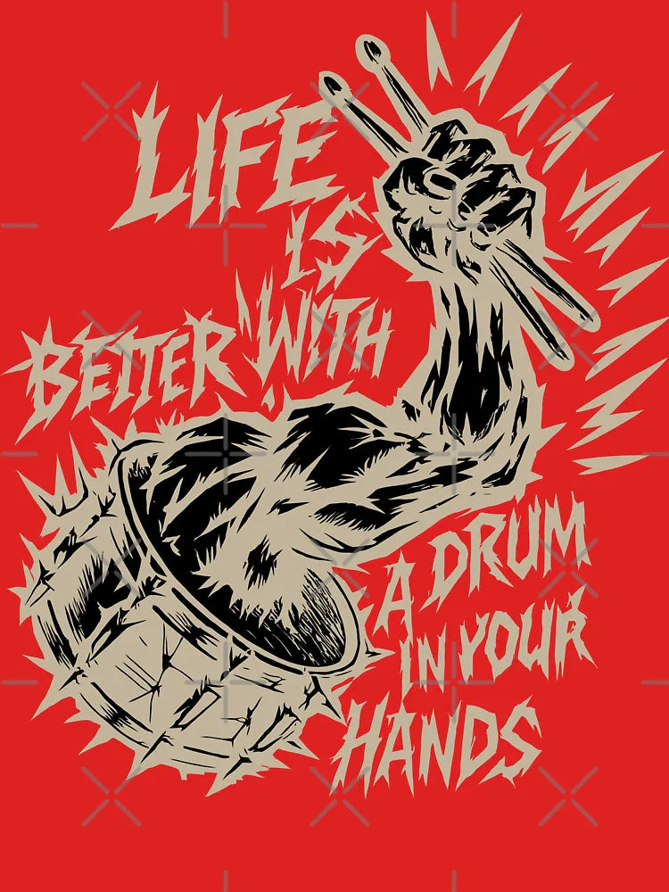 Life is Better With a Drum in Your Hands Classic T-Shirt