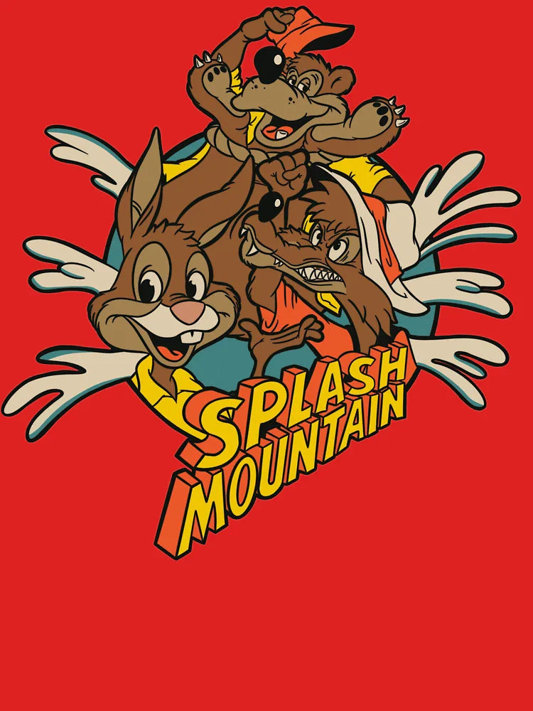Splash Mountain Retro Logo Classic T-Shirt