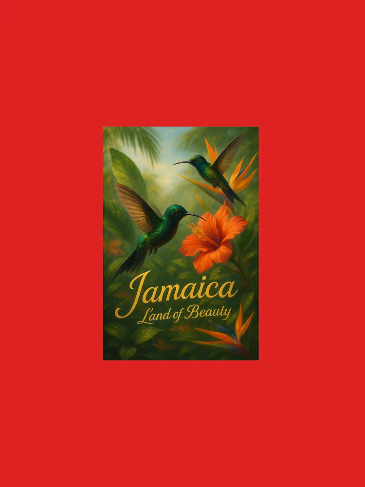 Tropical Bird Vibes  jamaican humming birds by pixhub  Classic T-Shirt