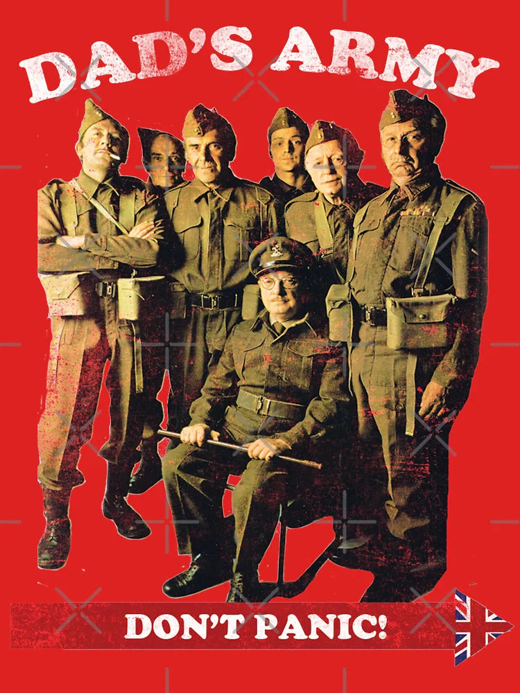 Dad's Army - Don't Panic Classic T-Shirt