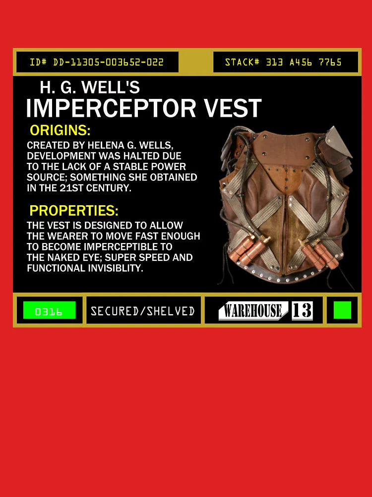 H.G. Wells Imperceptor Vest Classic T-Shirt