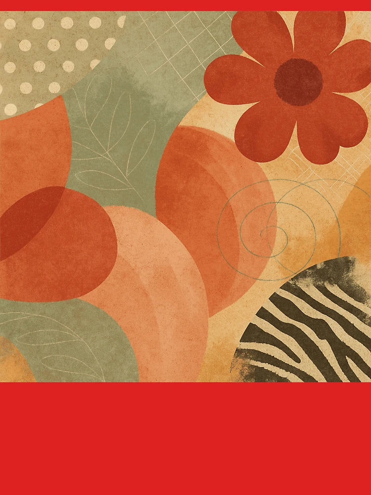 Sunset Safari: Bloom & Motion Classic T-Shirt