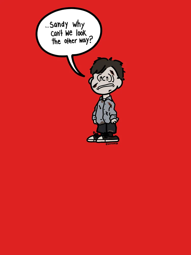 interpol evil norman sandy why can't we look the other way? Classic T-Shirt