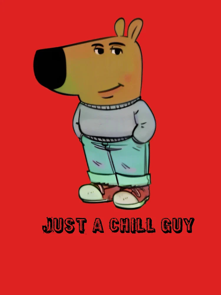 Chill Guy Dog I’m Lowkey Just A Chill Guy Shirt Classic T-Shirt