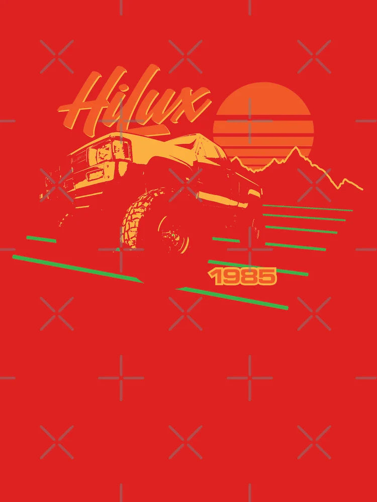 Toyota Hilux Retro Sunset  Classic T-Shirt