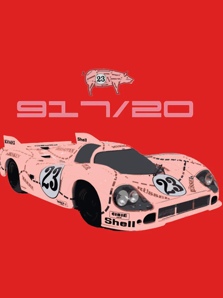 Pink Pig Porsche 917 Pink Pig Race Car Classic T-Shirt