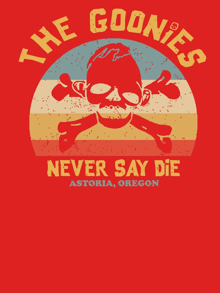 The Goonies Never Say Die Vintage Retro Classic T-Shirt