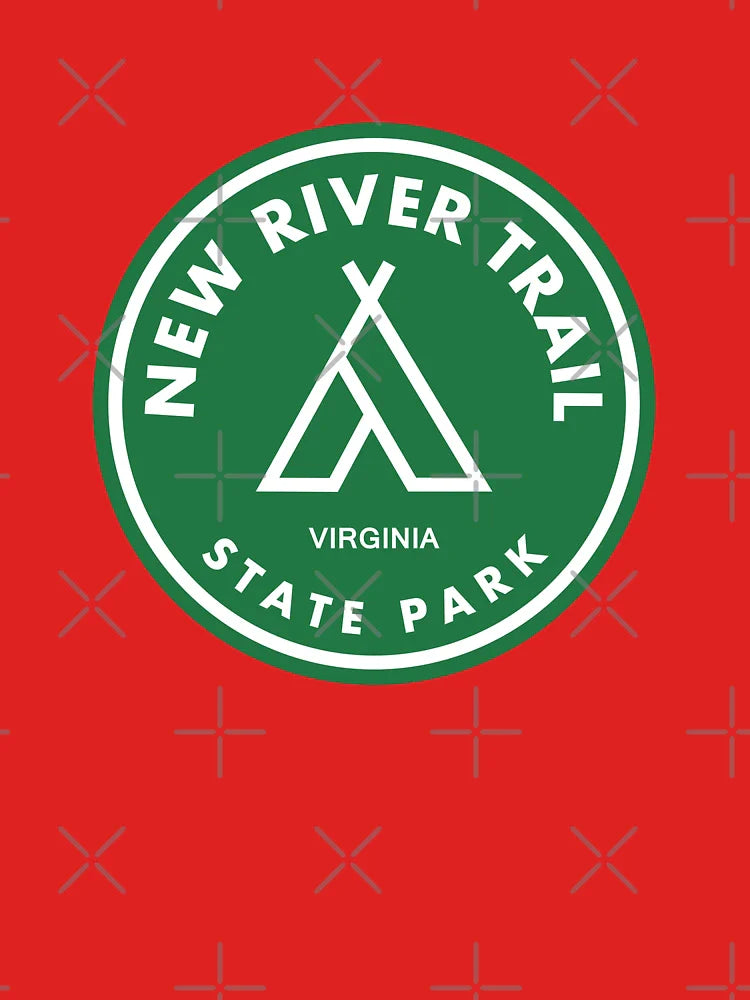New River Trail State Park Virginia Tent Classic T-Shirt