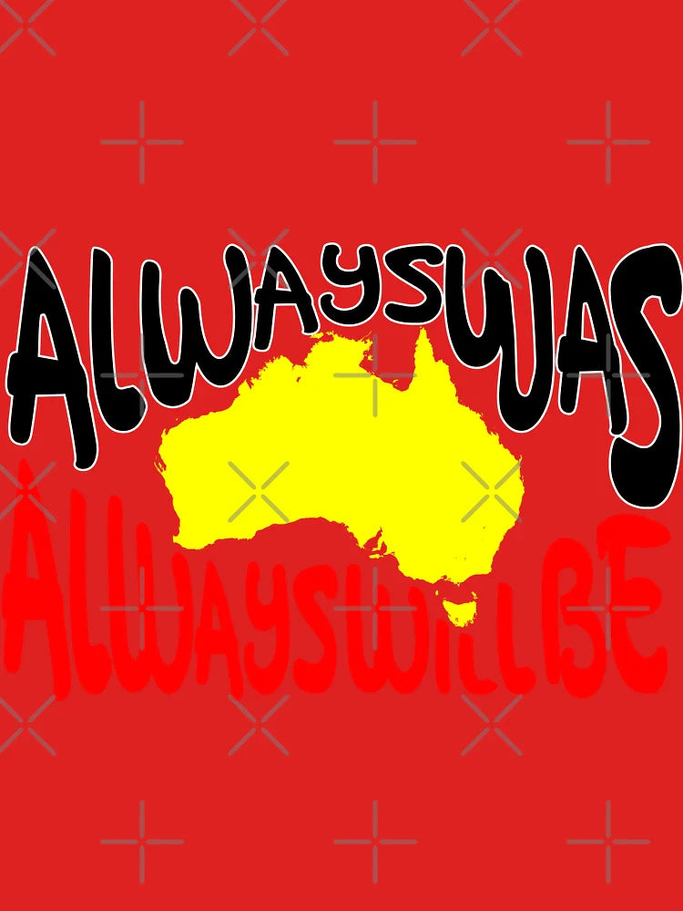 Authentic Aboriginal Art - Always was Always will Be with Map Classic T-Shirt