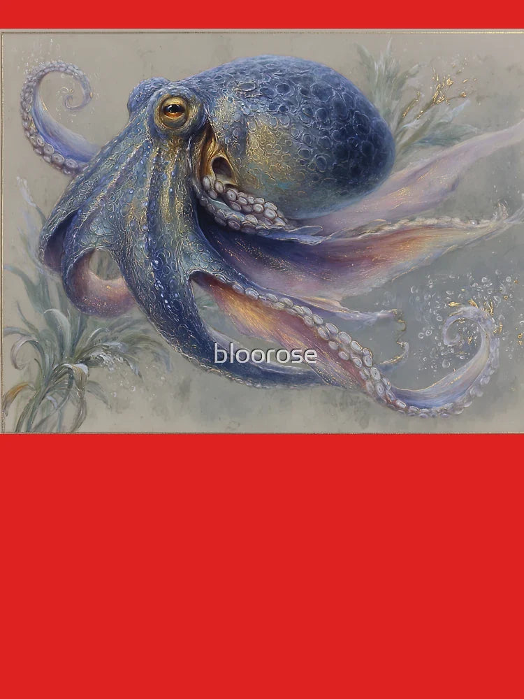 Iridescent Octopus: An Aquatic Jewel Classic T-Shirt