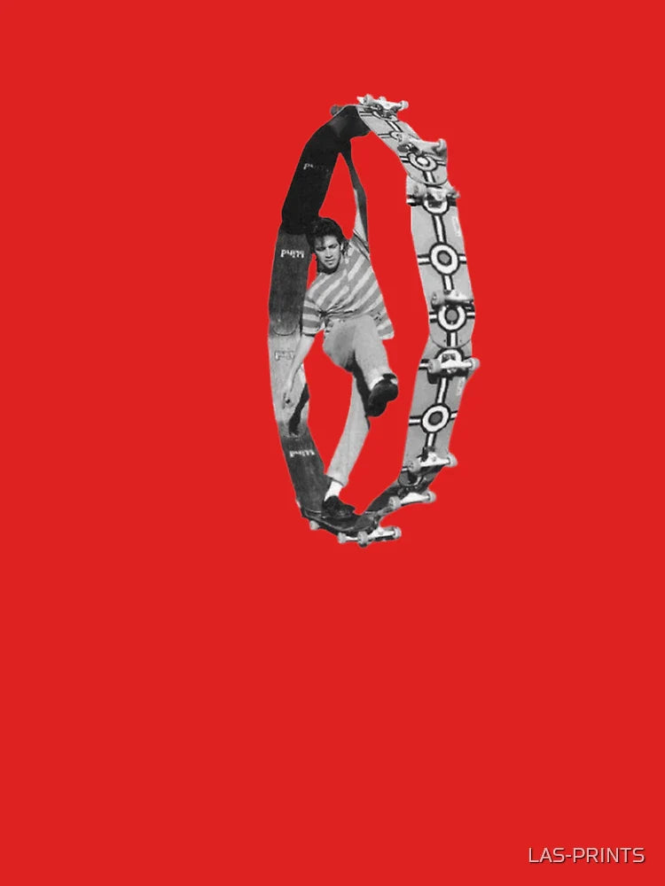 Skateboard Infinity Loop – Surreal Skate Art Classic T-Shirt