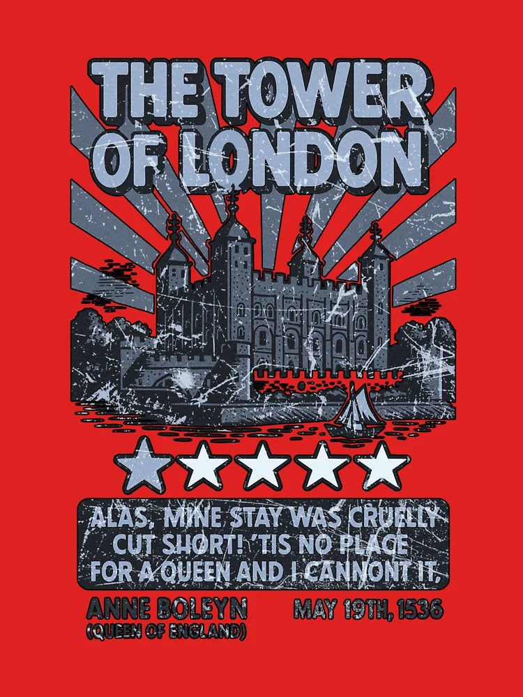 Anne Boleyn - The Tower Of London  Classic T-Shirt