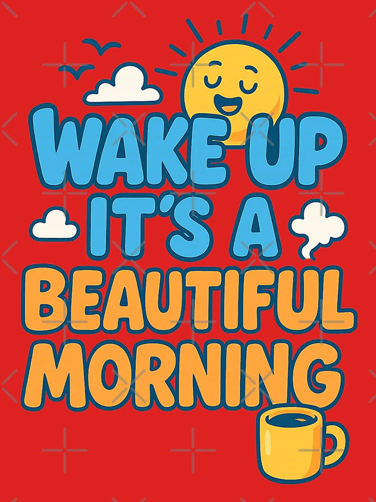 Wake Up It's A Beautiful Morning Classic T-Shirt