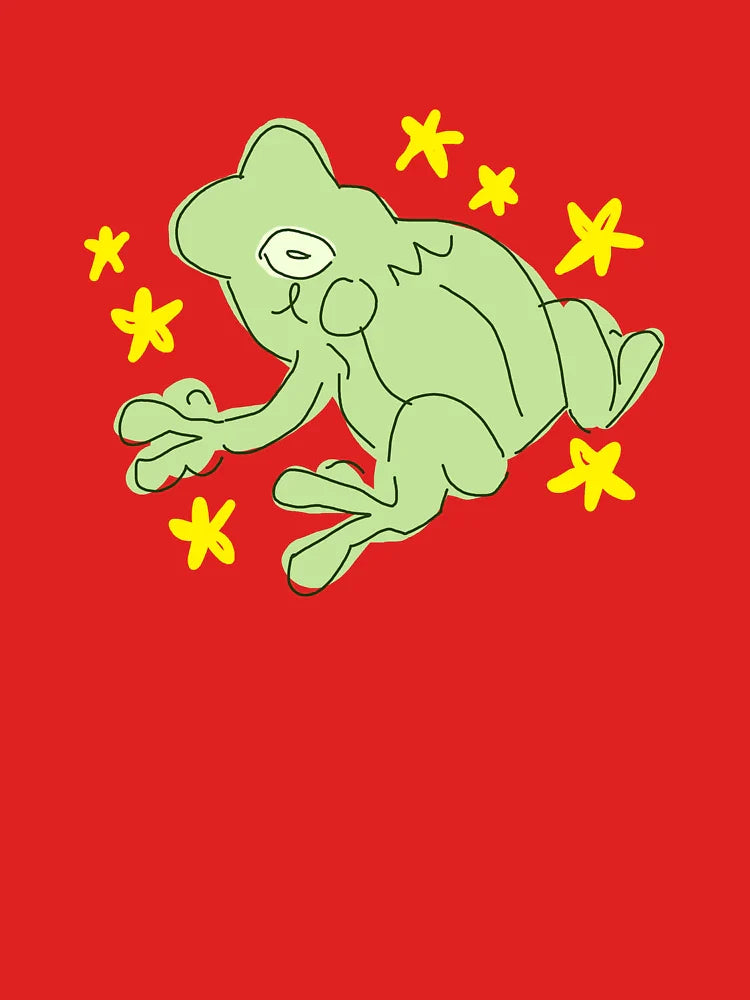 a really bad drawing of a frog on mspaint Classic T-Shirt
