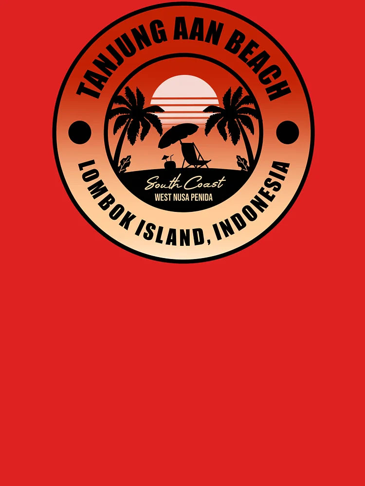 Tanjung Aan Beach Indonesia Surfing Classic T-Shirt