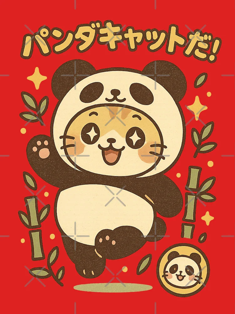 Panda Nyan – Cute Japanese Kawaii Design Classic T-Shirt