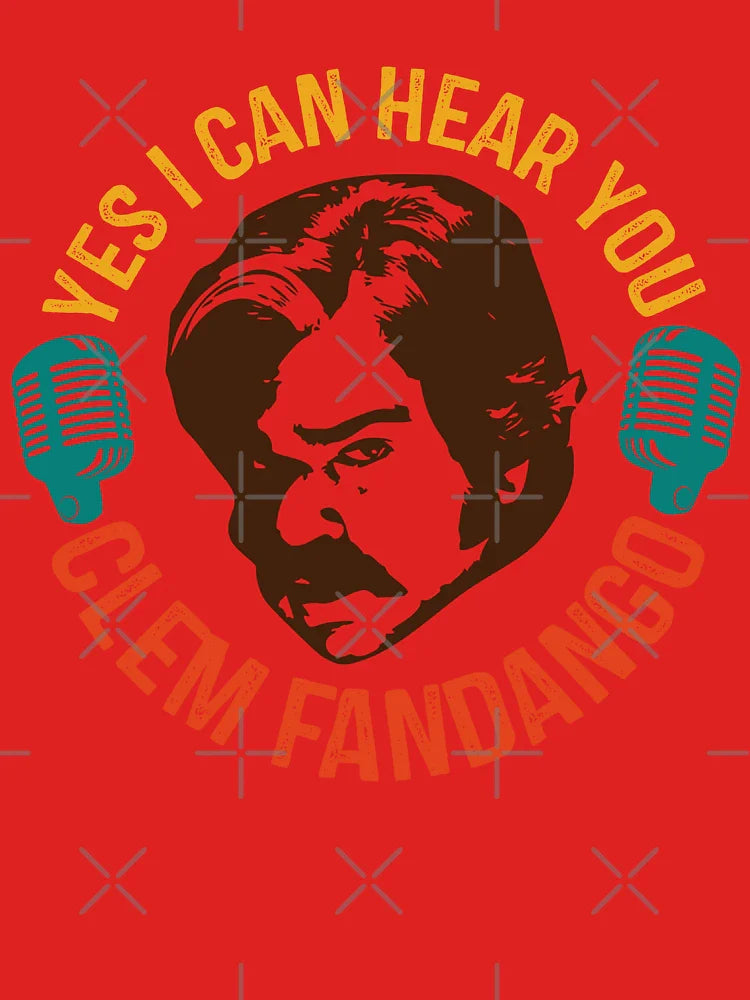 Yes I Can Hear You Clem Fandango Retro Vintage Classic T-Shirt