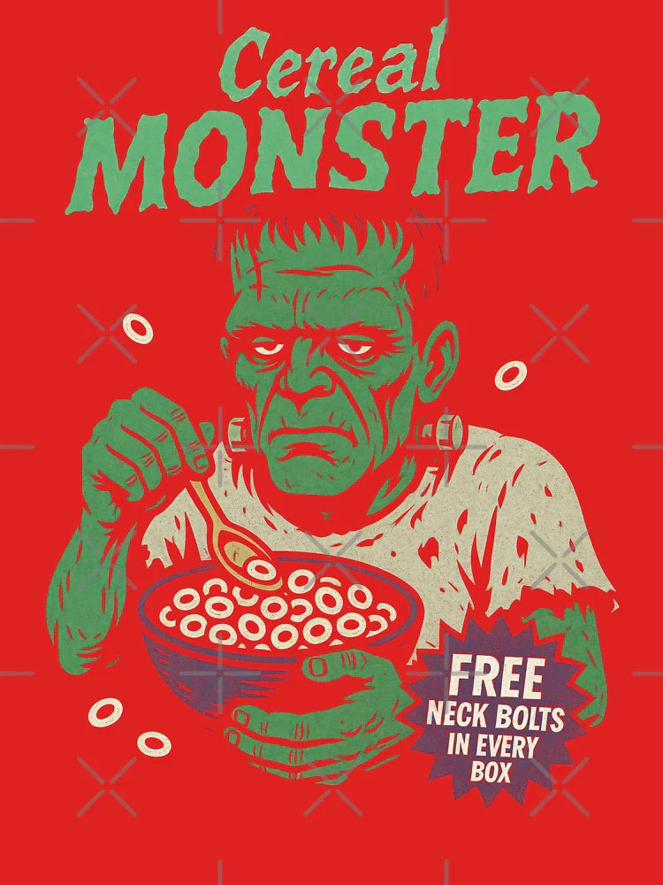 Cereal Monster | Funny Frankenstein Horror Parody Classic T-Shirt
