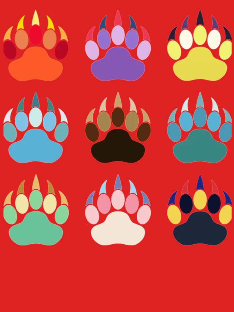 Evolution Paws (bold)      Classic T-Shirt