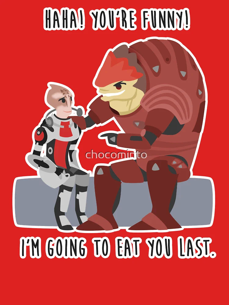 Mass Effect - Wrex and Mordin Classic T-Shirt