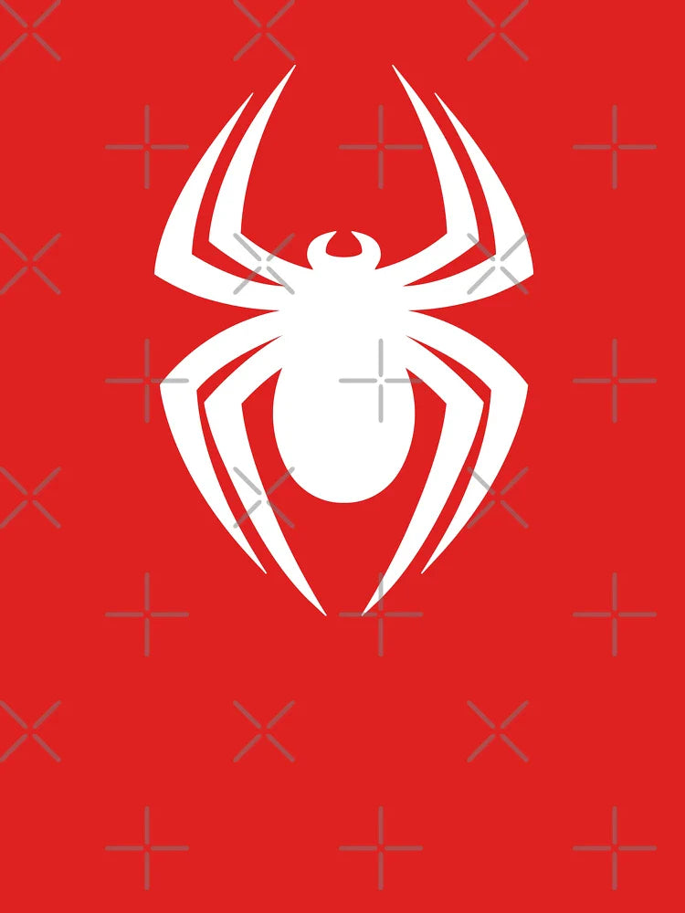 Spider (Red BG) Classic T-Shirt