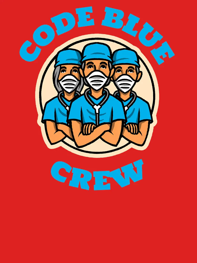 Code Blue Crew for Cardio Nurses   Classic T-Shirt