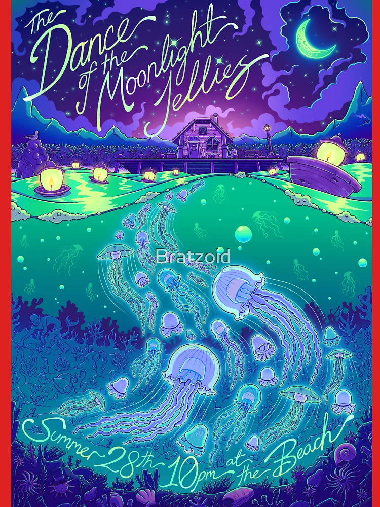 Stardew Valley Dance of the Moonlight Jellies Classic T-Shirt