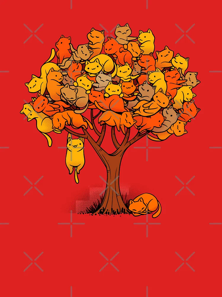 Cat Tree by Tobe Fonseca Classic T-Shirt