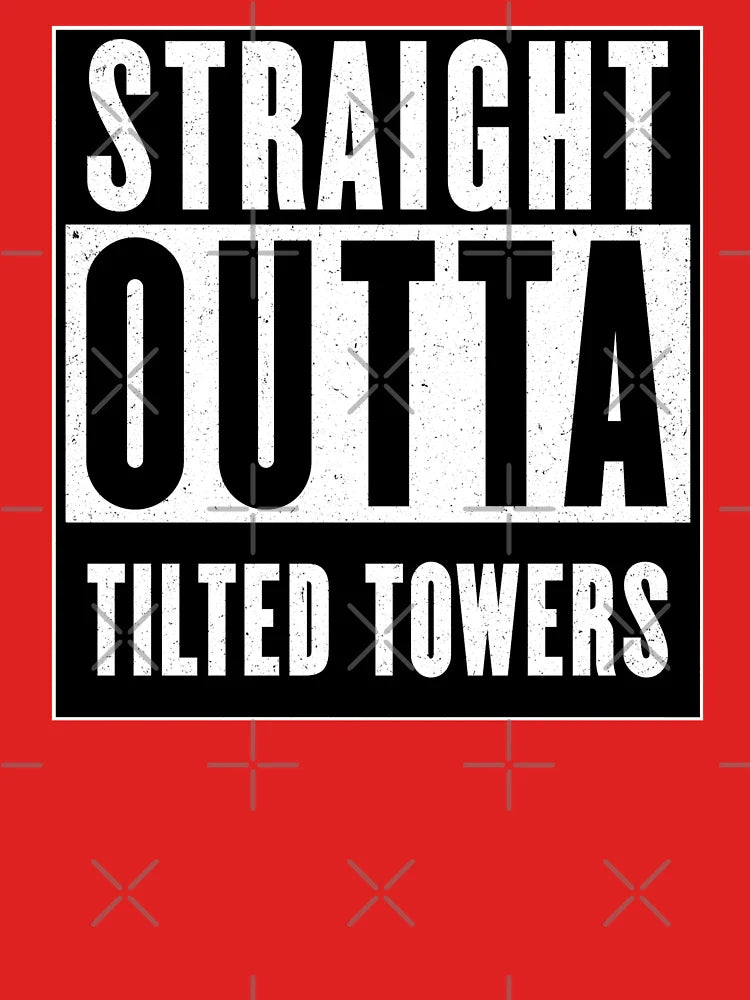 Straight Outta Tilted Towers - Battle Royale Fanartwork Classic T-Shirt