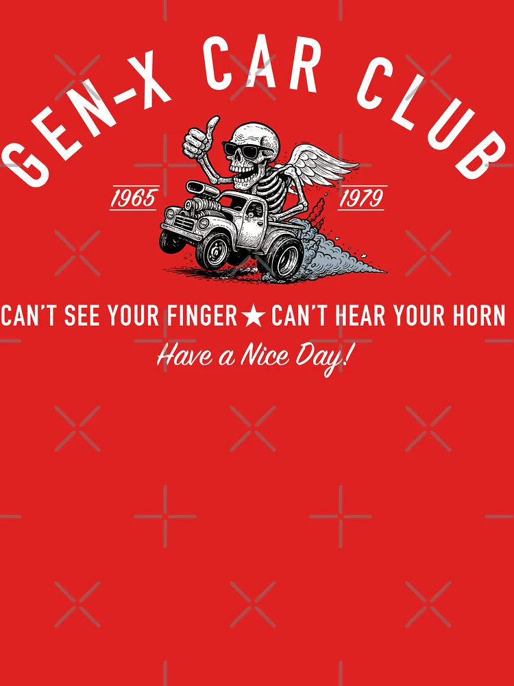 Gen X Car Club Classic T-Shirt