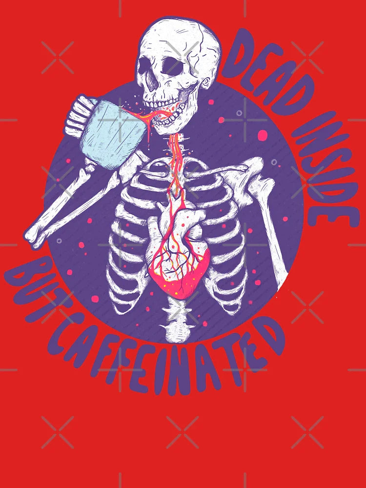 Dead inside but caffeinated  Classic T-Shirt