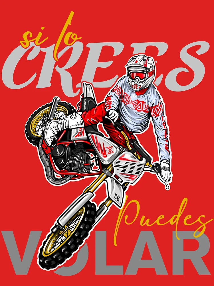 If you believe it, you can fly. yamaha DT175 Classic T-Shirt