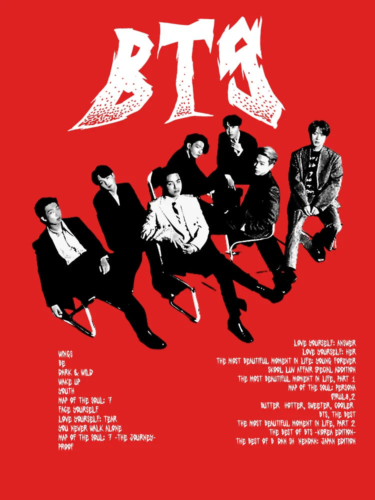 BTS - Bangtan Boys - BTS Classic T-Shirt