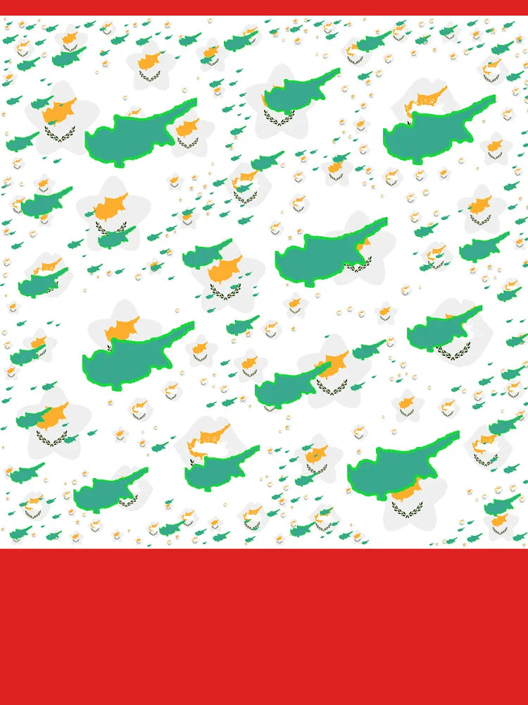 Cyprus Montage With Country Shape Stars And Flag Overlays | Chypre Montage Avec Couvertures Pays Etoiles Et Drapeaux | Chipre Montaje con sobreimpresiones de bandera y estrellas de paÃ­ses Classic T-Shirt