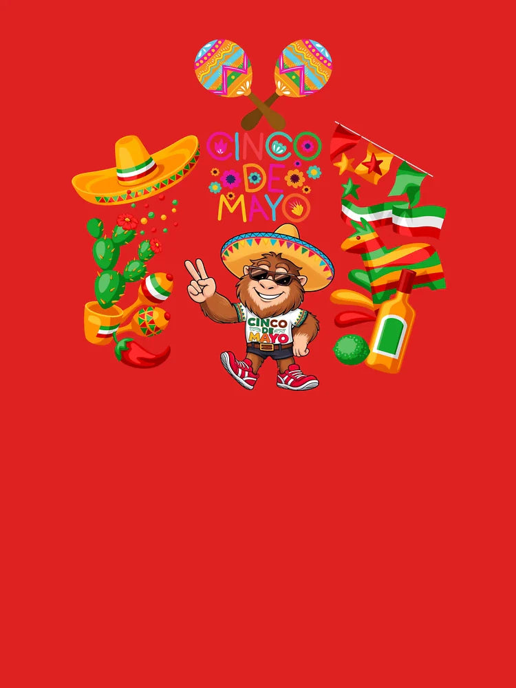 Bigfoot Rock, Mexican Cinco De Mayo Classic T-Shirt