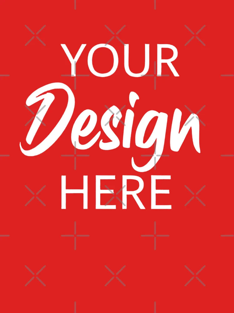 Your Design Here Simple Words Design  Classic T-Shirt