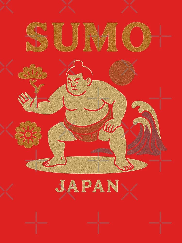 Traditional Sumo Wrestler Japan Art Classic T-Shirt