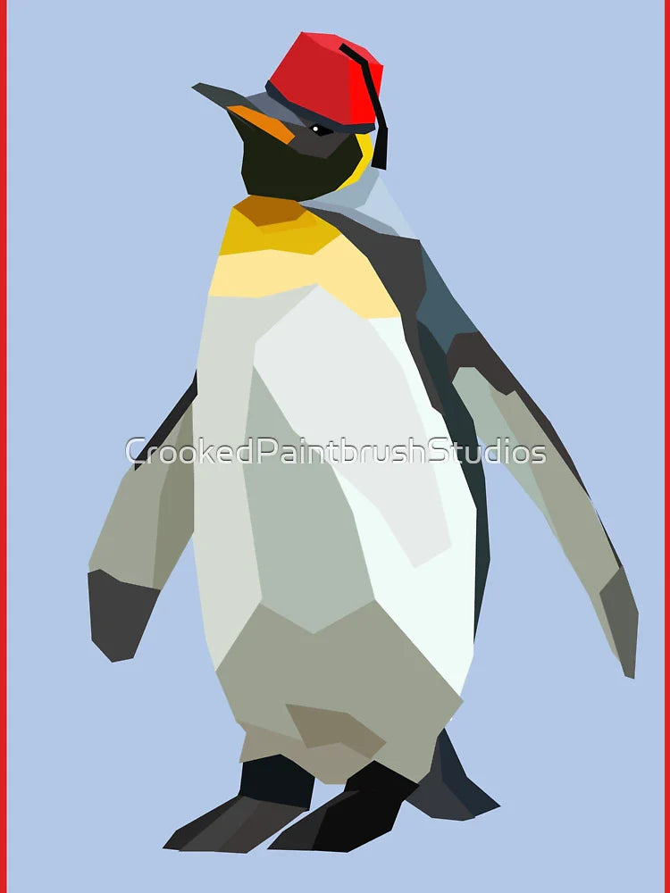 Penguin wearing a Fez and doing its thing!  Classic T-Shirt