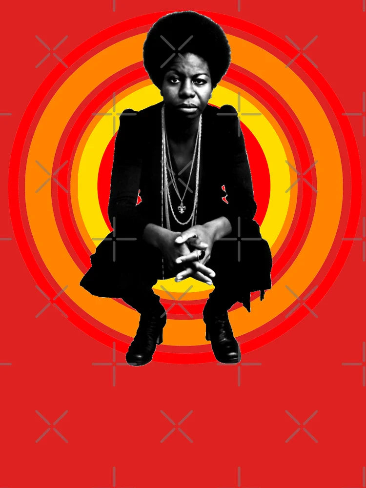 Retro Nina Simone Classic T-Shirt