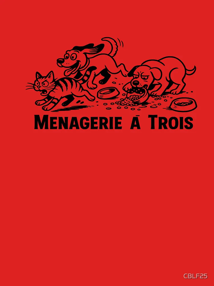 Menagerie a Trois Classic T-Shirt