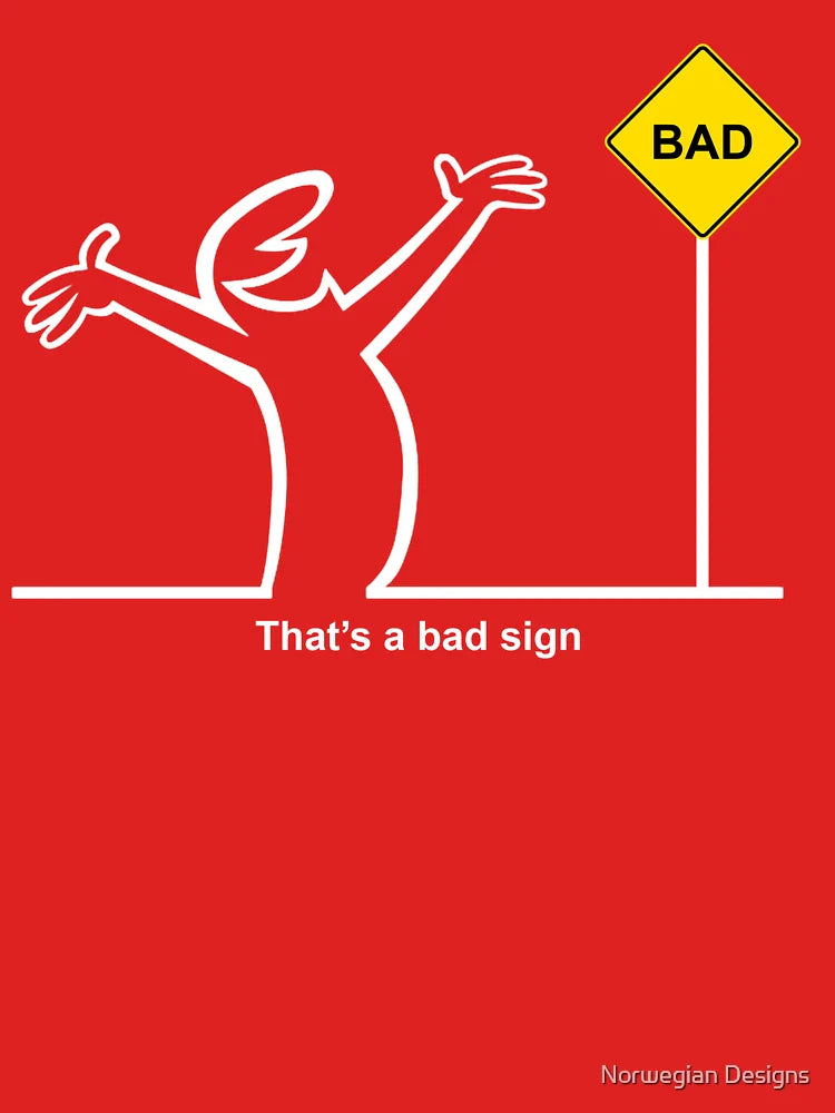 La Linea Bad Sign Classic T-Shirt