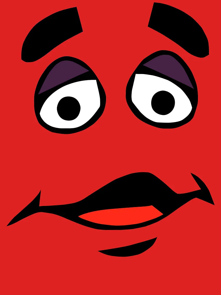 Grimace Cartoon Design - Transparent Background  Classic T-Shirt