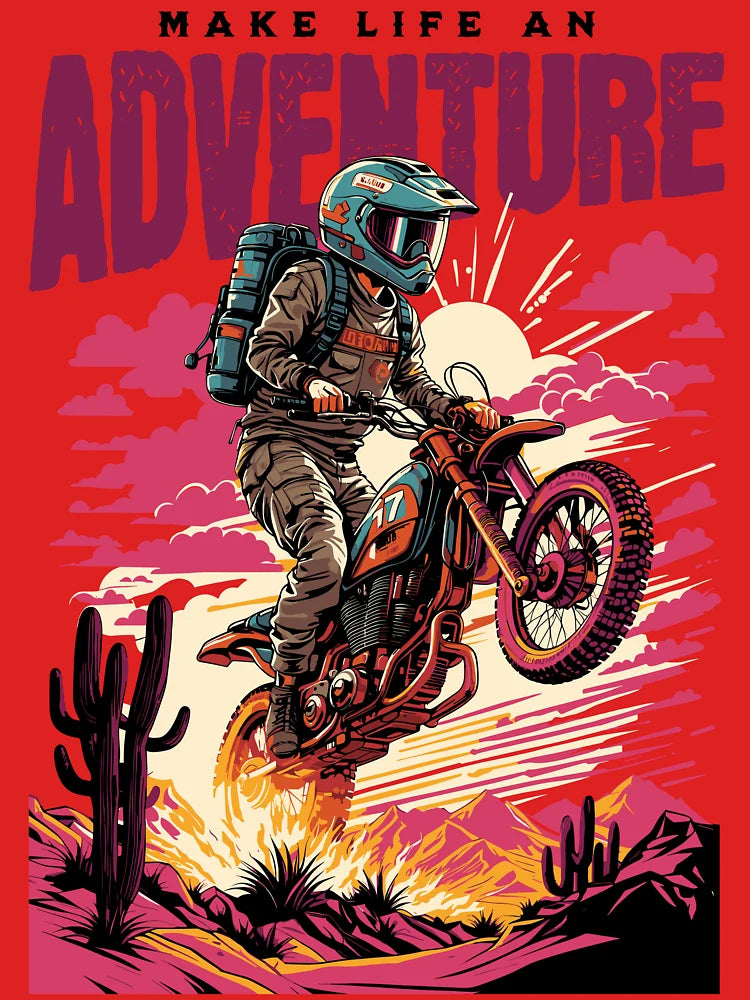 motorcycle adventure  Classic T-Shirt