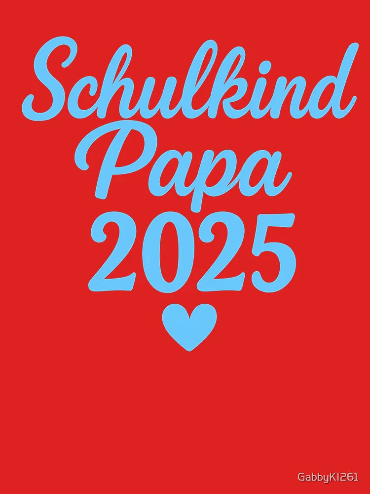 Schoolchild Dad 2025 – Gift for starting school Classic T-Shirt